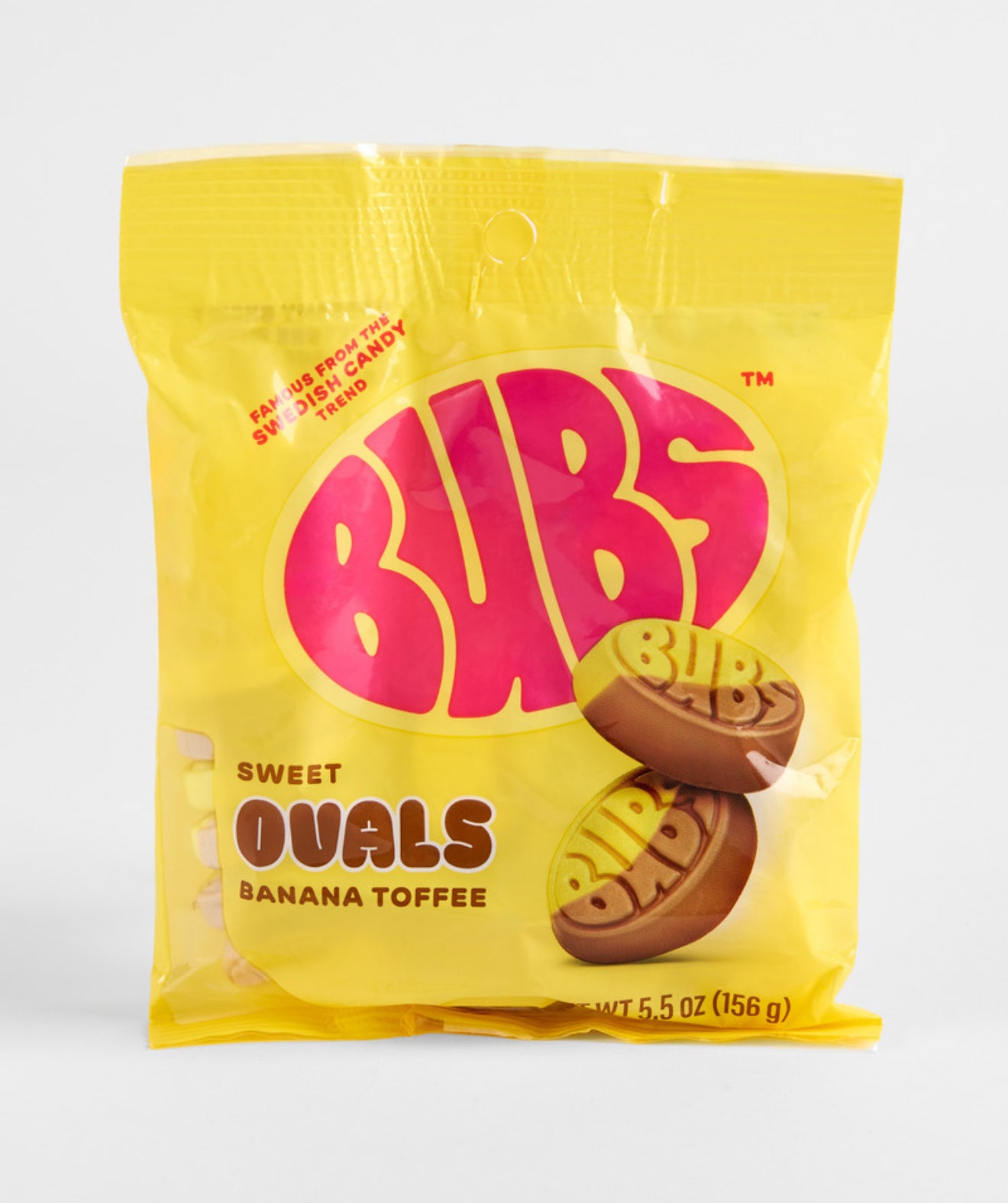 Bubs Sweet Banana Toffee Ovals 8 pack case