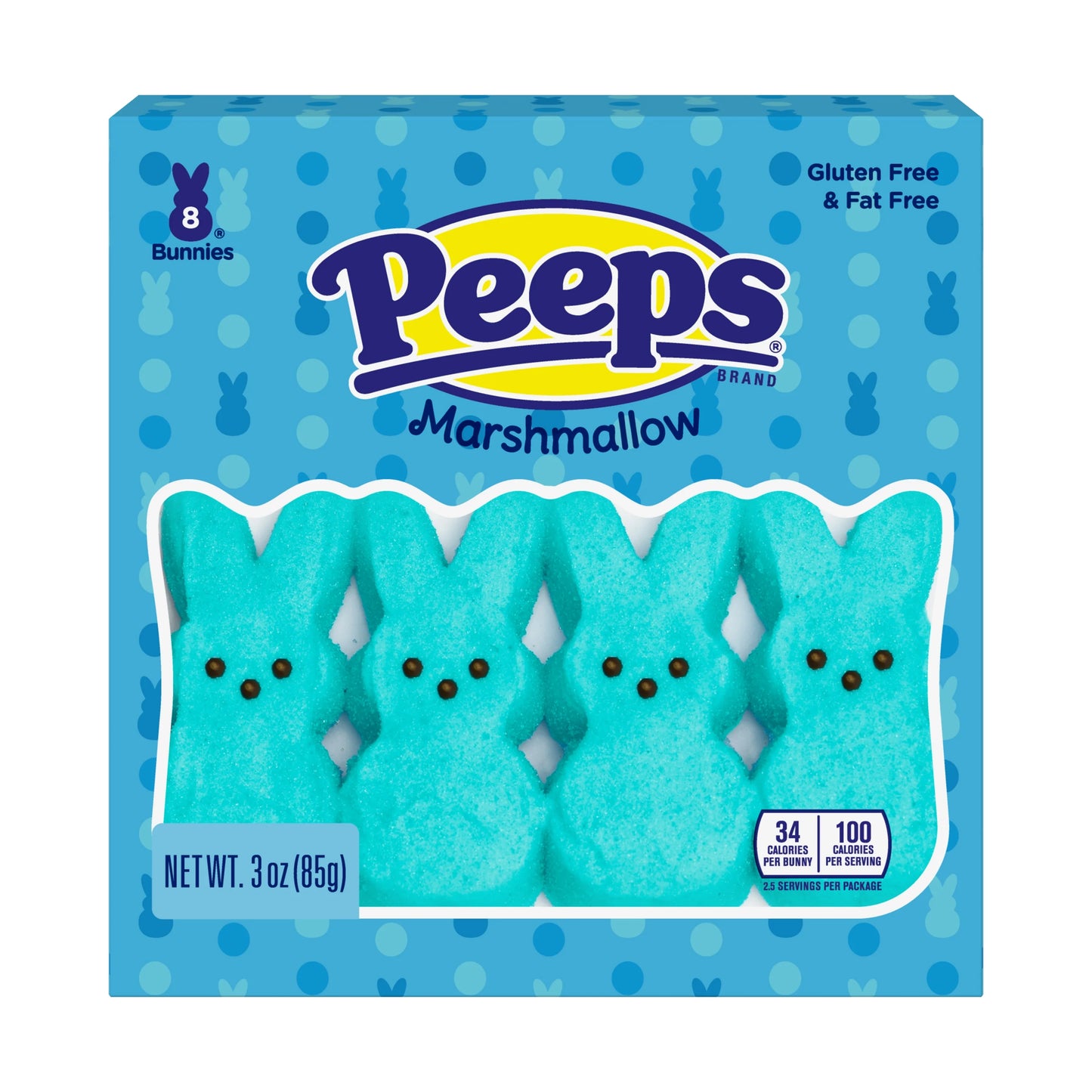 Peeps Marshmallow Bunnies- Blue