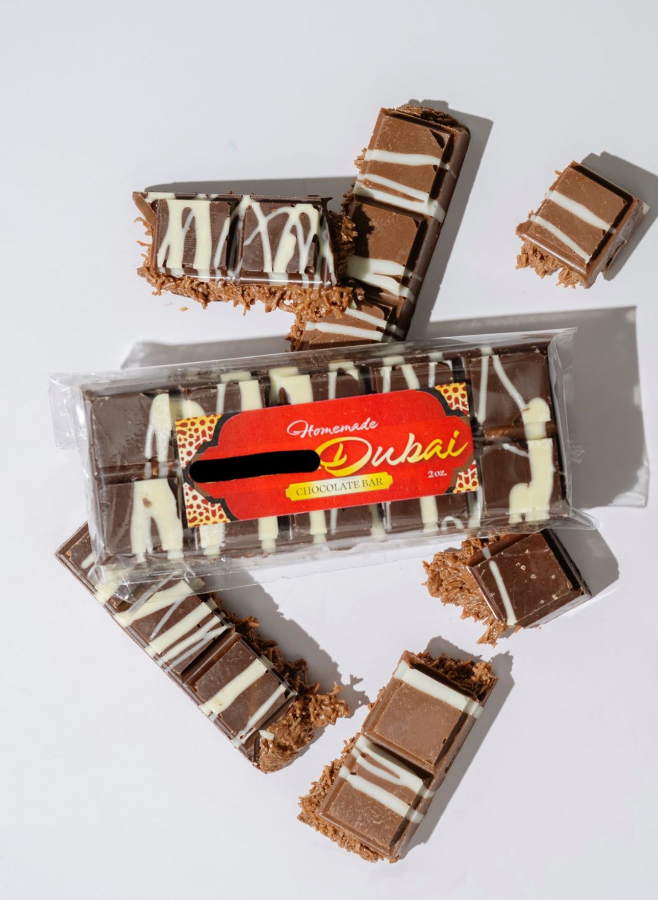 Dubai Dark Chocolate Hazelnut Bar