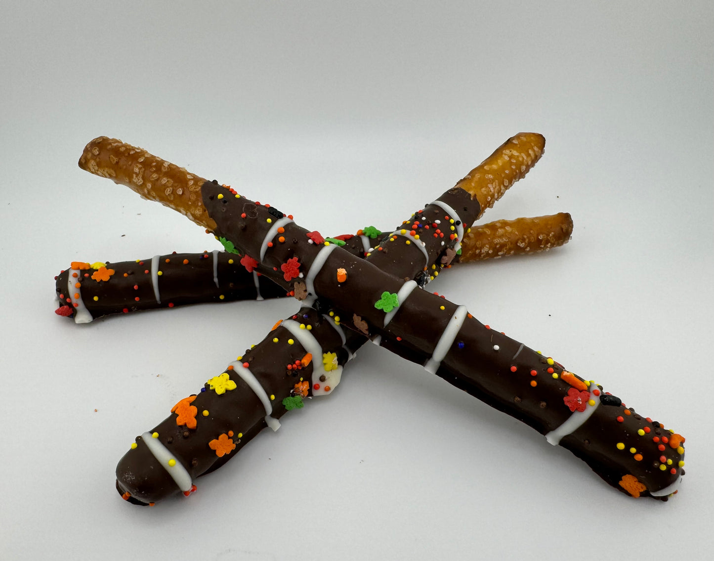 Dark Chocolate Pretzel Rods 3ct