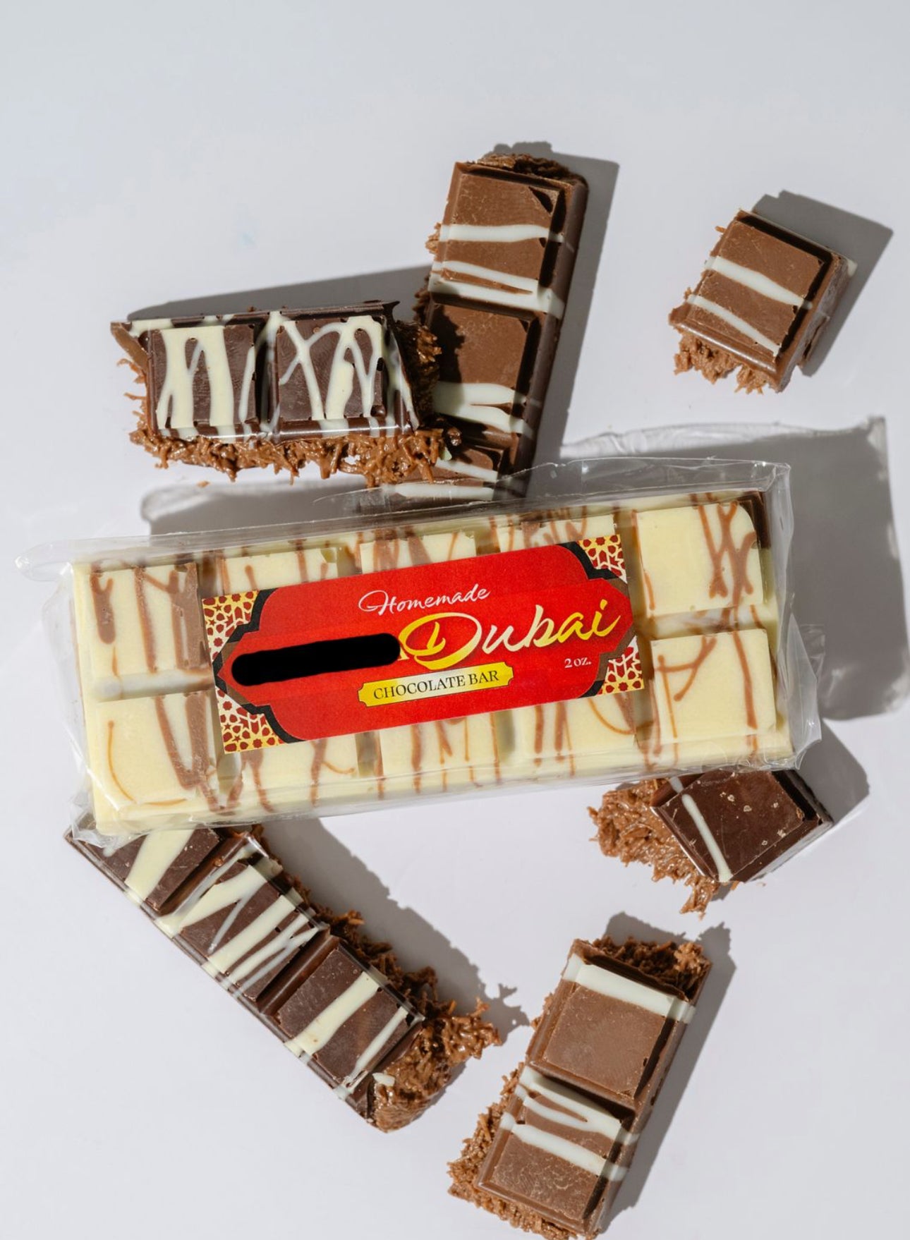Dubai White Chocolate Hazelnut Bar