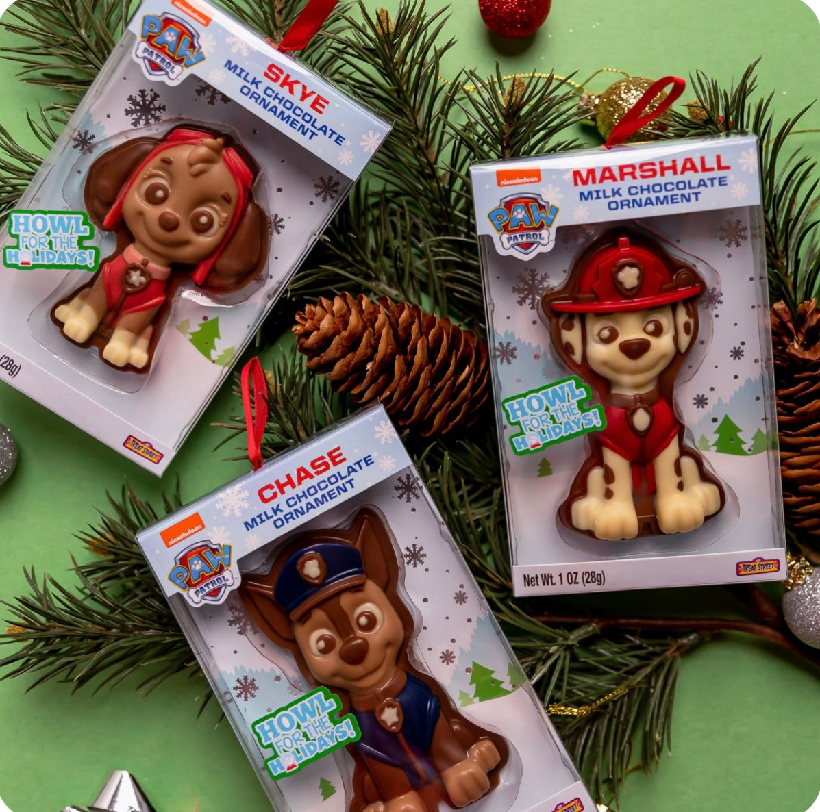 Paw Patrol Chocolate Ornament