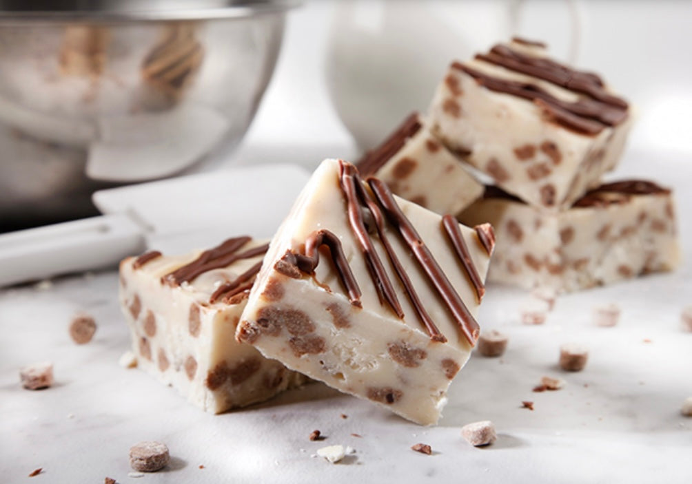 Chocolate Chip Cookie Dough Fudge