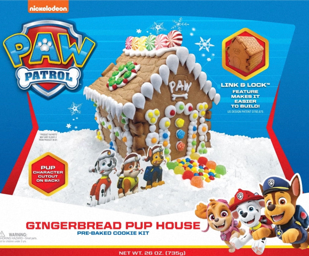 Paw Patrol Gingerbread Pup House