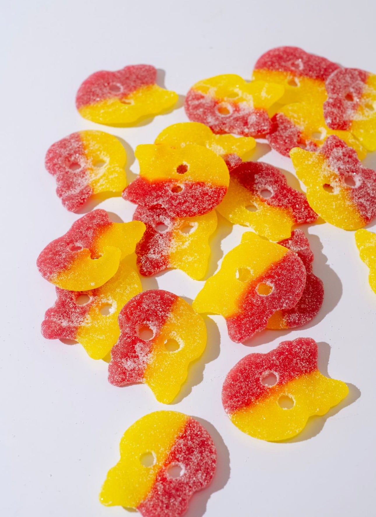 Bubs Swedish Candy - 7.05 LB Case - Fizzy Skulls