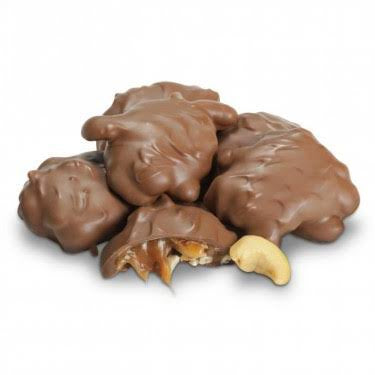 Milk Chocolate Caramel Peanut Clusters