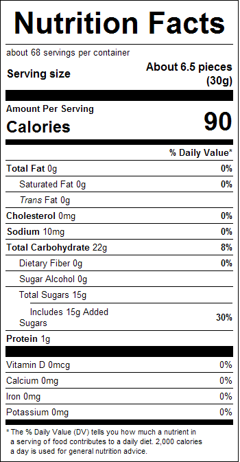 Gummi Eggstraspecial (1 lb)