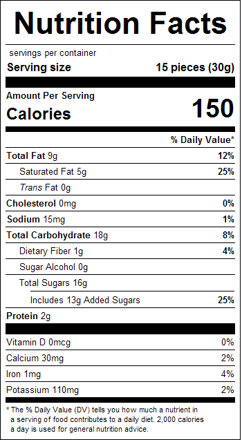 Milk Chocolate Bridge Mix (12 oz)