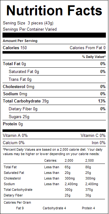 Orange Slices (1 lb)