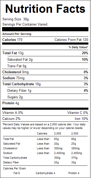 Roasted Salted Cashews (1 lb)