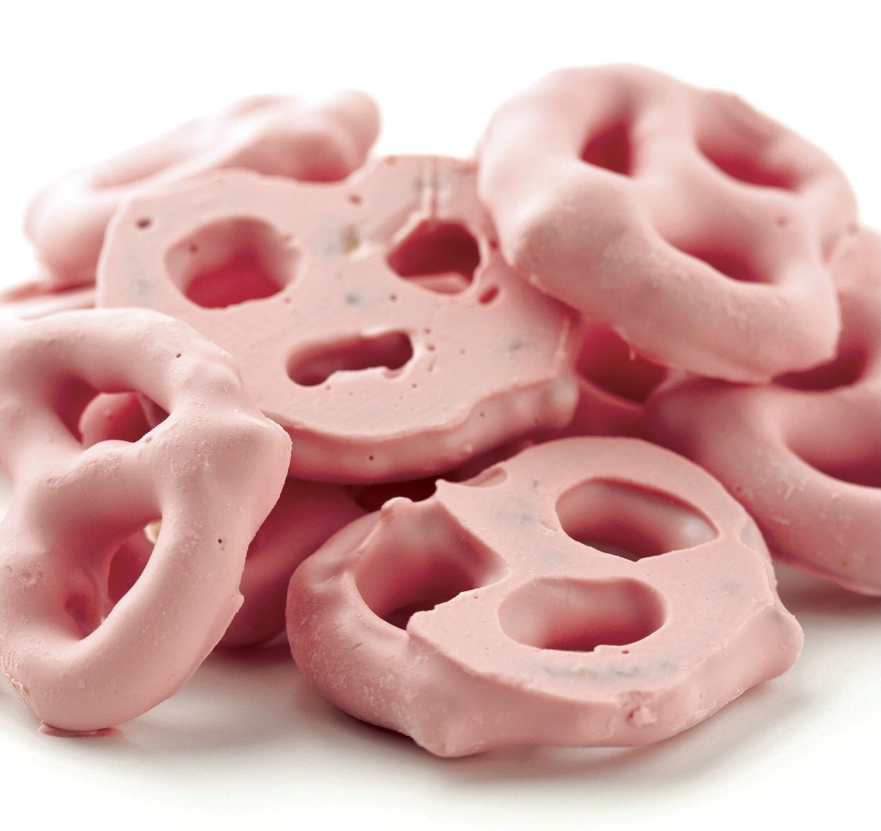 Strawberry Yogurt Coated Mini Pretzels (8 oz.)