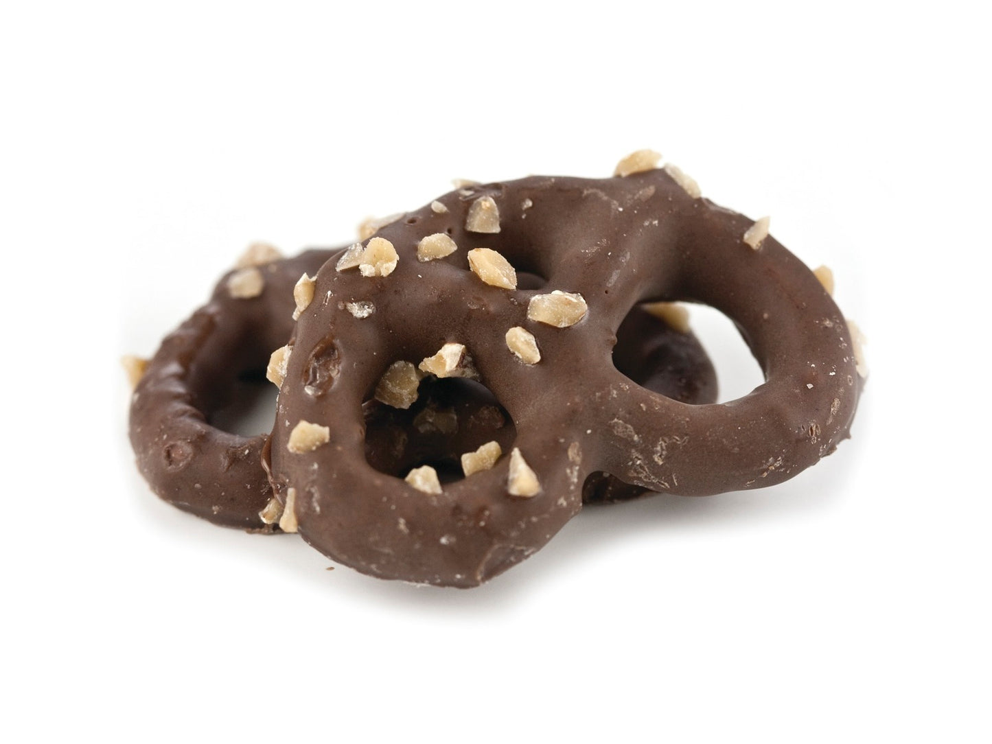 Milk Chocolate Pretzels with Toffee Bits