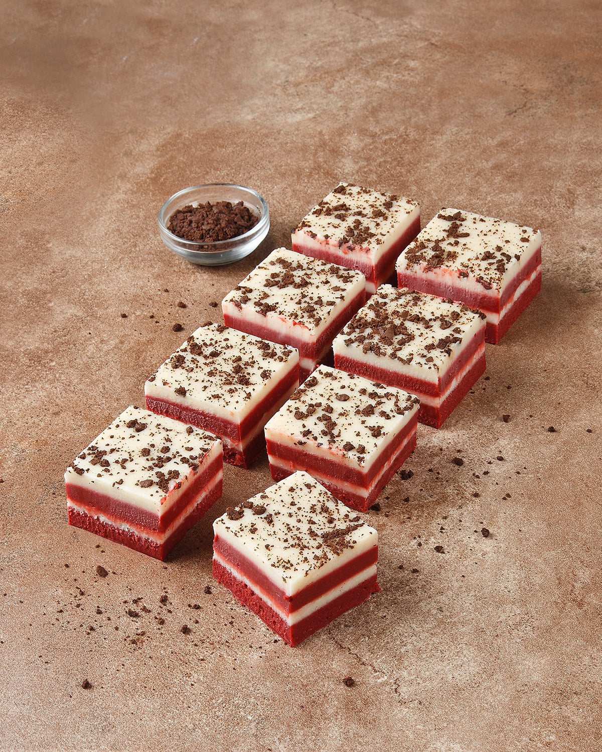 Red Velvet Cream Cheese Fudge