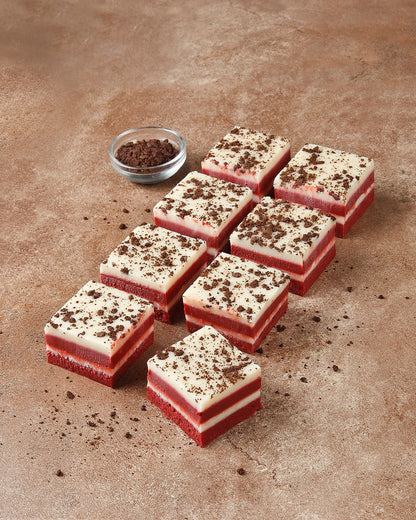 Red Velvet Cream Cheese Fudge