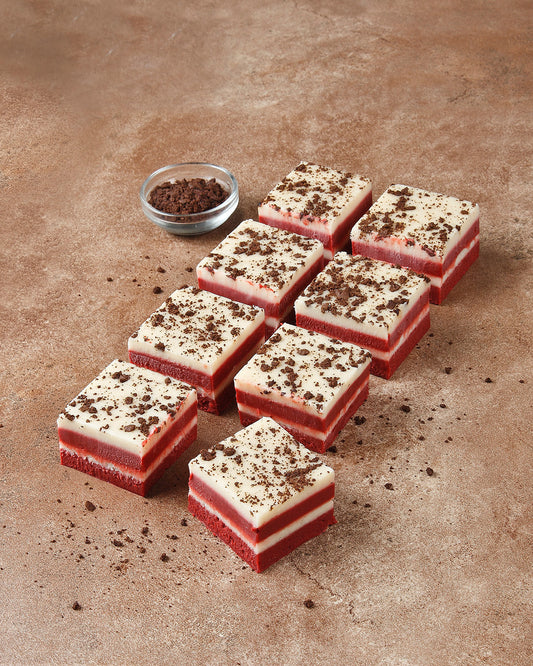 Red Velvet Cream Cheese Fudge