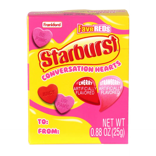 Starburst Conversation Hearts