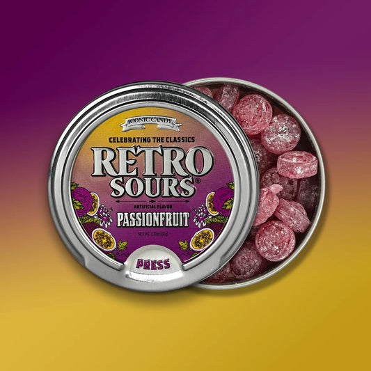 Retro Sours Passionfruit Case of 8 Tins