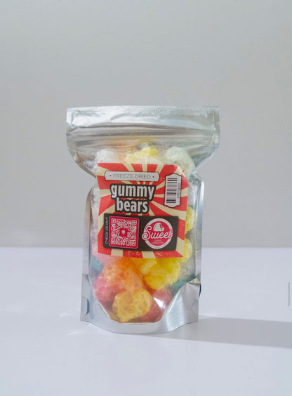 Freeze Dried Gummy Bears 12 Flavors