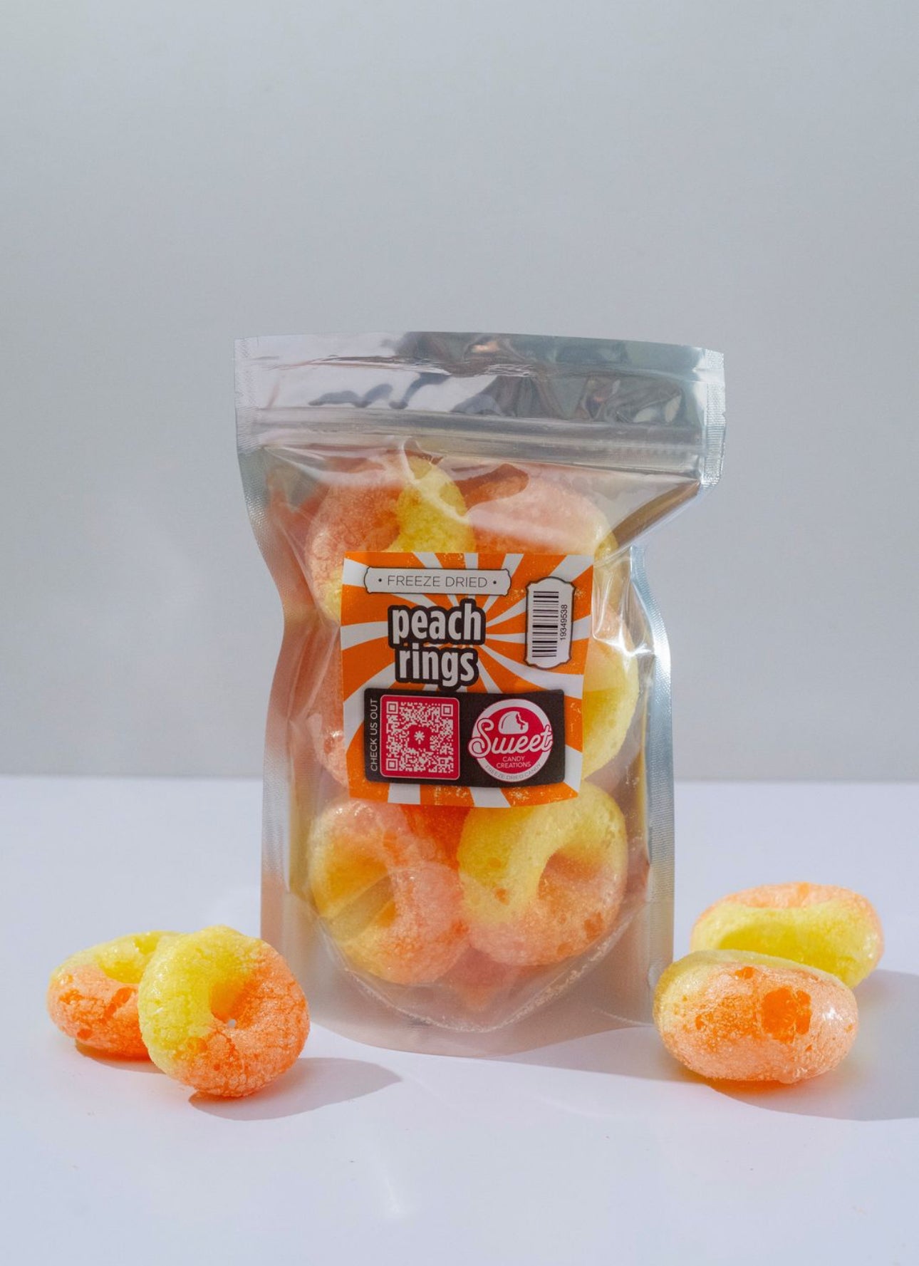 Freeze Dried Peach Rings