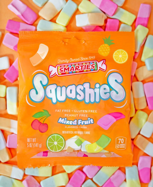 Smarties Squashies Mixed Fruit (Case of 12)