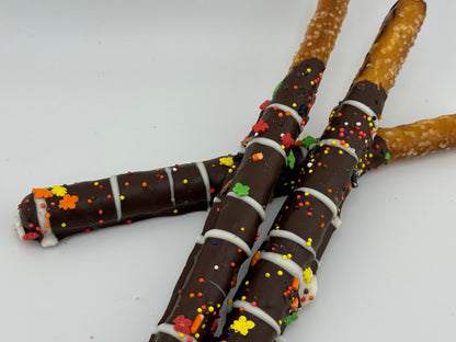 Dark Chocolate Pretzel Rods 3ct