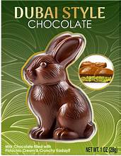 Dubai-Style Chocolate Bunny