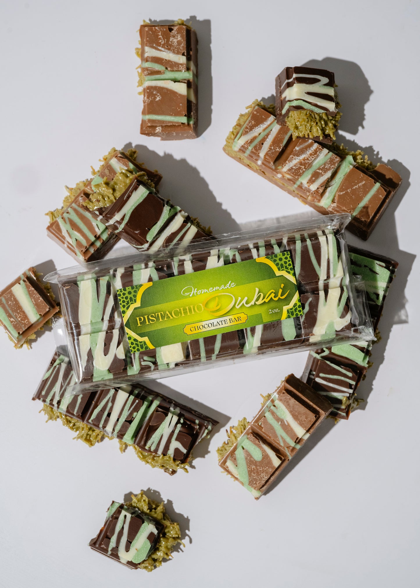 Dubai Dark Chocolate Pistachio Bar