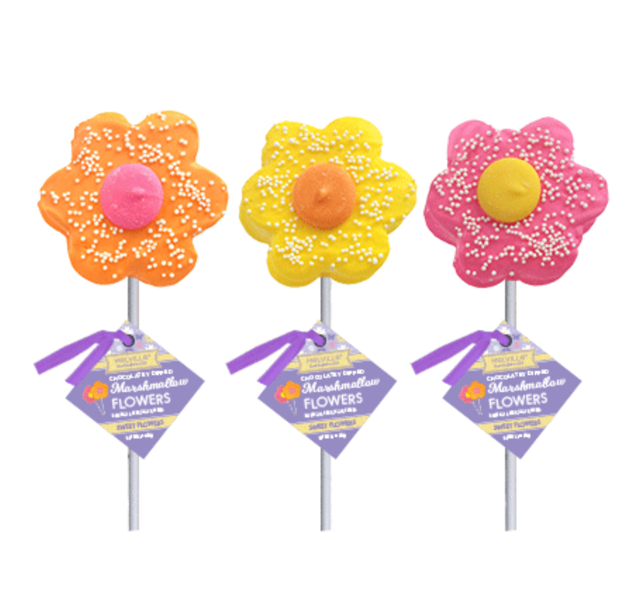 Flower Marshmallow Pop (1 count)