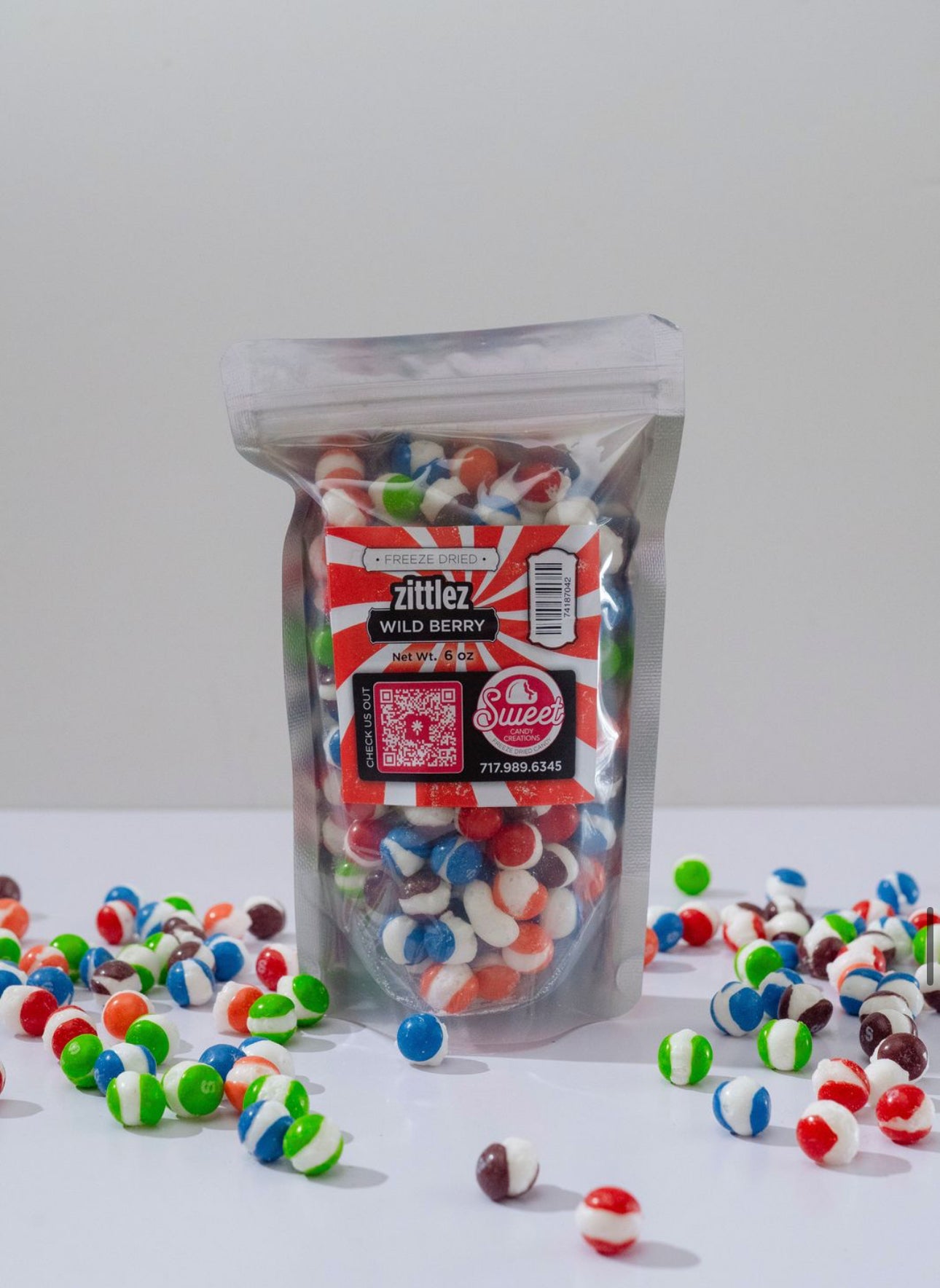 Freeze Dried Skittles Wild Berry