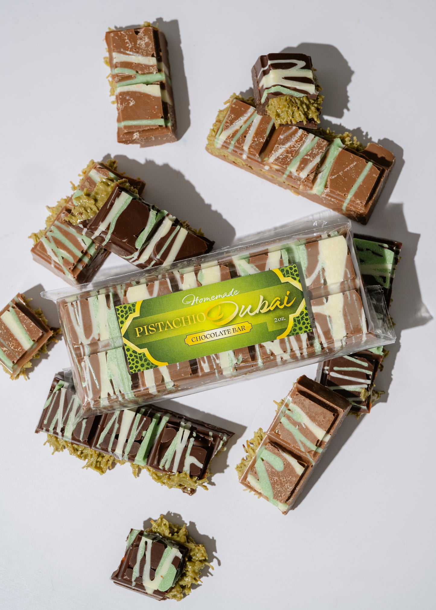 Dubai Milk Chocolate Pistachio Bar