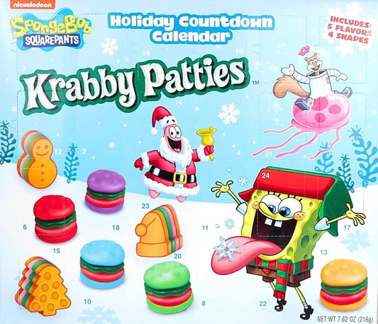 Krabby Patties SpongeBob SquarePants Advent Calendar