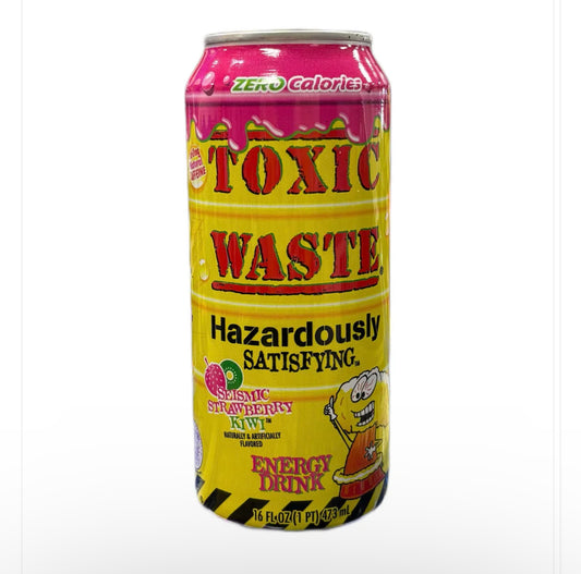 Toxic Waste Seismic Strawberry Kiwi Energy Drink