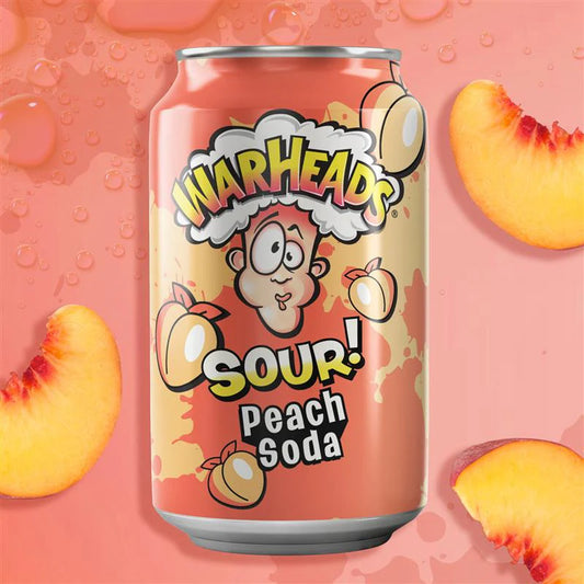 Warheads Sour Peach Soda