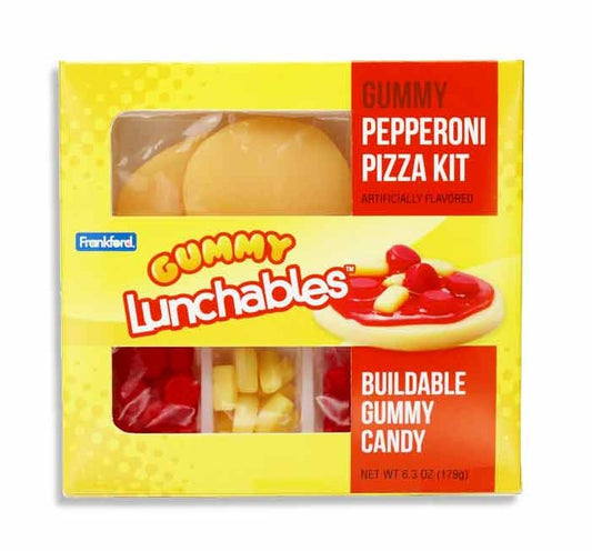 Kraft Gummy Lunchables Pepperoni Pizza Kit