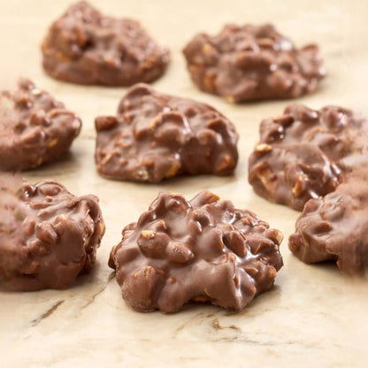 No Sugar Added Milk Chocolate Peanut Clusters