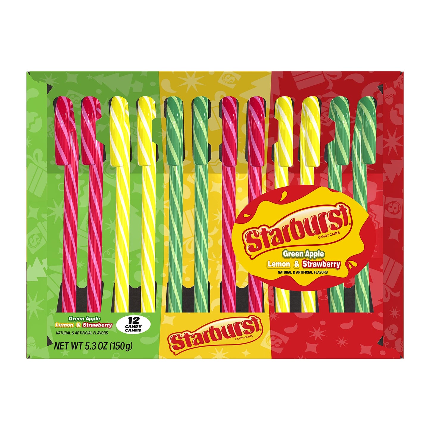 Starburst Candy Canes