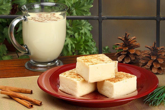 Egg Nog Fudge