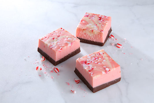 Peppermint Bark Fudge