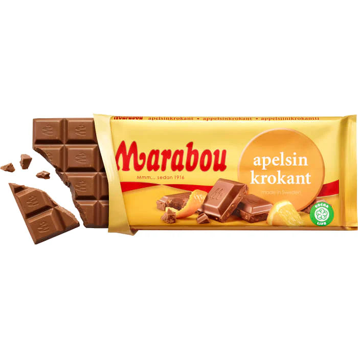 Marabou Apelsin Krokant