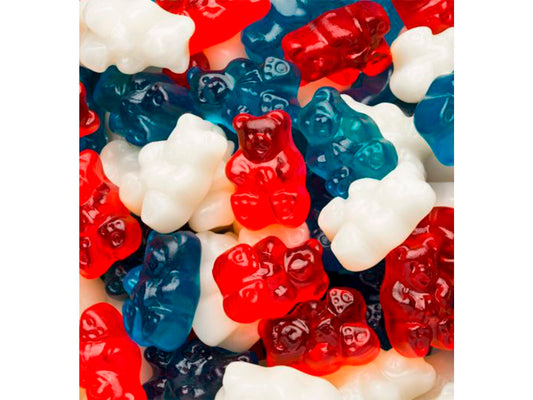 Freedom Gummi Bears (Red, white and blue)