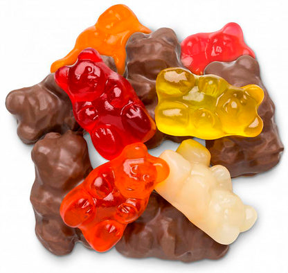 Milk Chocolate Covered Gummi Bears (12 oz)