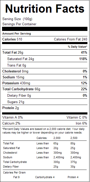 Sweetened Banana Chips (10 oz)